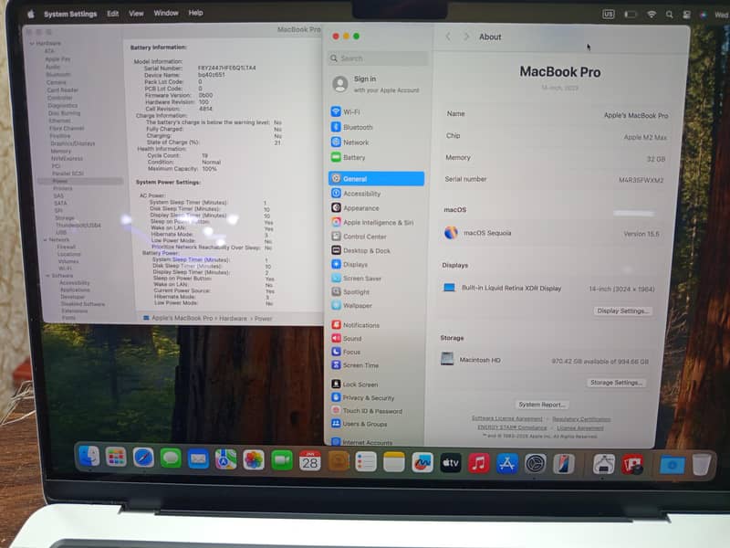 MacBook pro M2 max 14 inch display 100 battery health - Laptops ...