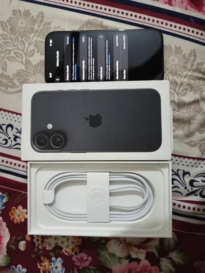 iphone 16 128 gb open box  non pta jv