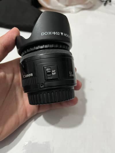 Canon 50 mm lens