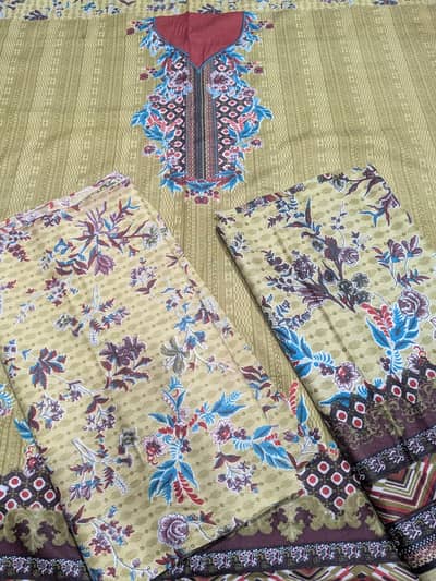 Women’s Unstitched Formal Dress – Premium Fabric & Elegant Design