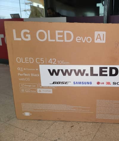 LG OLED Evo AI C5 42" 48" 55" 65" 77" 83" Available