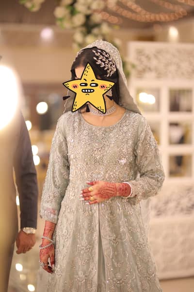 Walima bridal maxi. (With all jewellery, duppta, pouch) Size medium