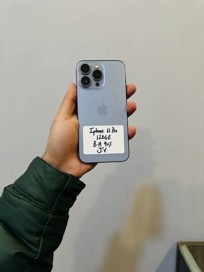 Iphone 13pro 128gb Non PTA (Jv) Battery Health 90% Waterpack Phone