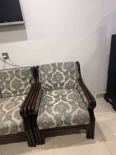 Pure shisham sofa set 5 seater