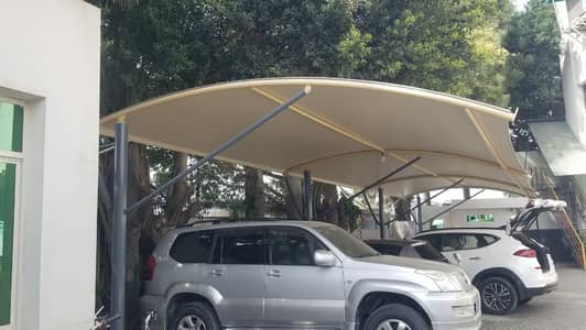 PVC tensile fabric carparking shades 03033487522