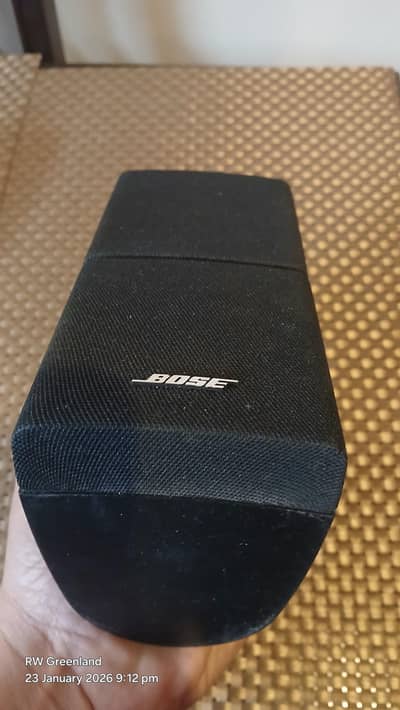 Bose Amp and Bose double cube and Sony Music system