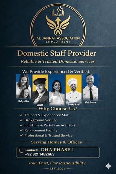 domestic  staff provider