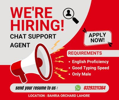 Chat Support Agent Job