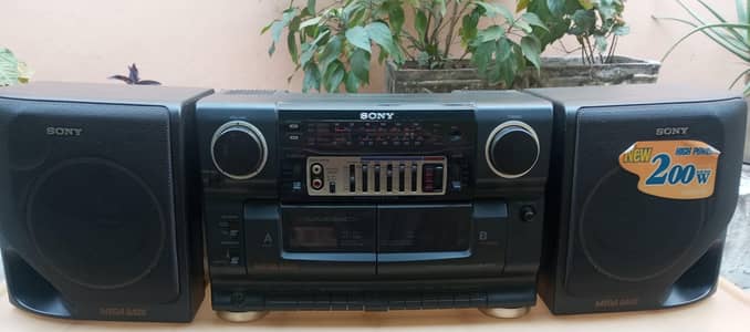 Sony Mega Bass Radio Cassette Recorder – Model CF-573