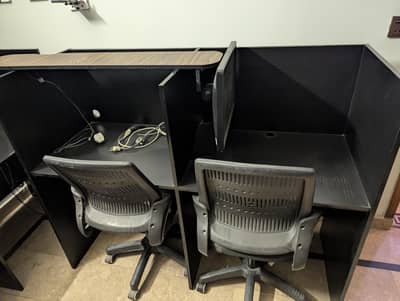 Workstation and Chairs