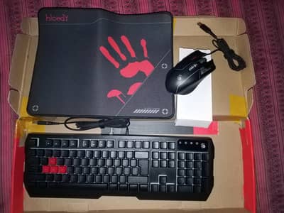 Led lights Gaming keyboard with Gaming  mouse