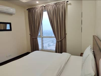 Elysium Mall 1BHK lavish Corner view apartment available on rent for daily and weekly basis