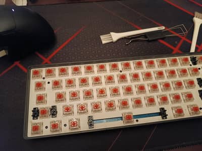 Ajazz STK61 with red switches