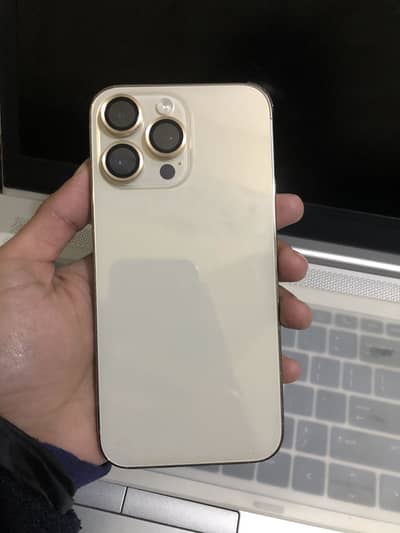 Iphone 14 Pro Max PTA Approved 256gb Gold Color 96 health