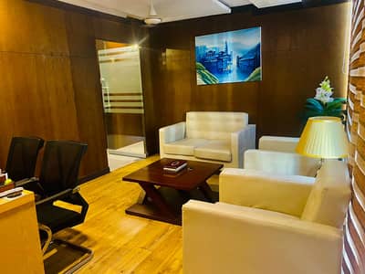 Luxury fully furnished office space available for rent bahria town civic center phase 4