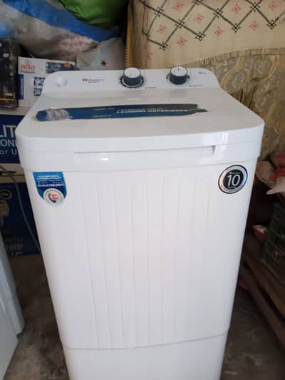 Dawlance washing machine and haier dryer for sale