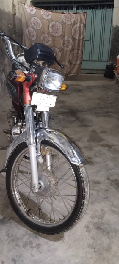 HONDA CD70 2018 model  urgent sale 70k