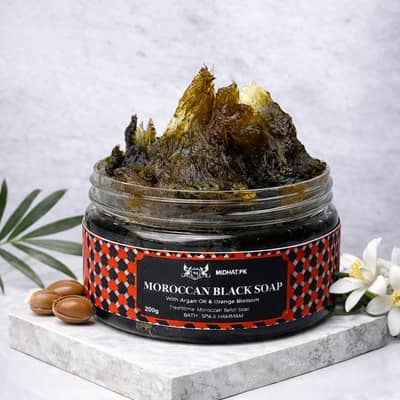Moroccan black Beldi soap