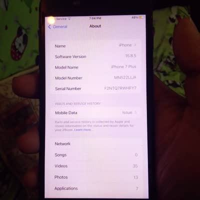 iPhone 7plus bypass 128 Gb
