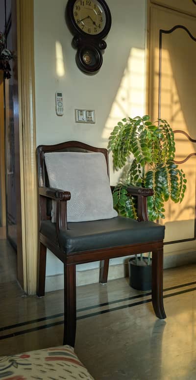 Two Study Chairs and a Study Table