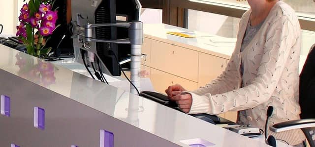 In Office Receptionist needed