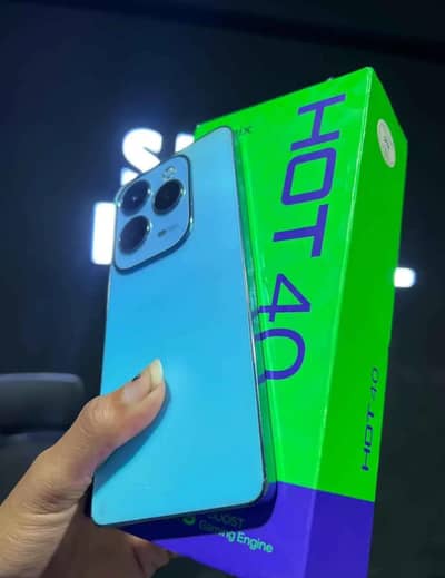 Infinx hot 40 8+8/256 Full box Exchange possible