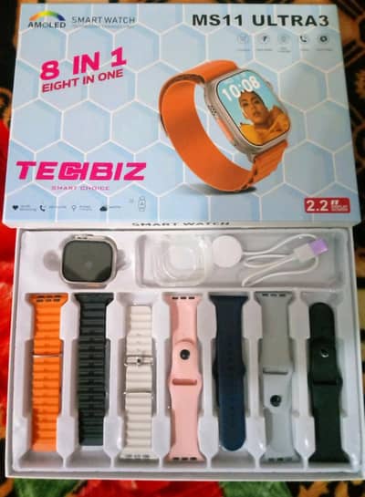 Smartwatch Ultra 3 – Premium Look & Smart Features