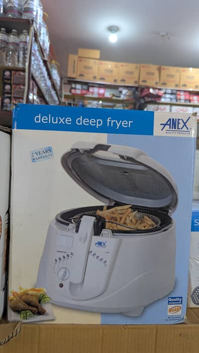 Anex deluxe deep fryer