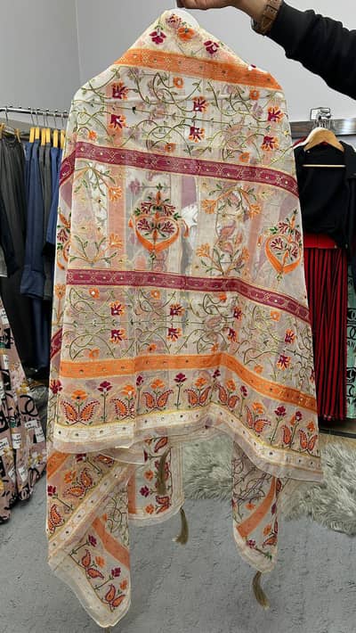 Factory Direct Dupatta Wholesale – Net, Organza & Custom Orders