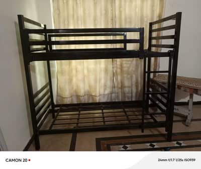 Metal Bunk Bed (Strong & Durable)