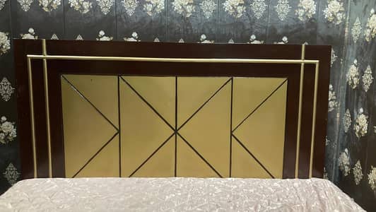 Luxury King Size Bed Set– Solid Wood & Premium Polish Finish