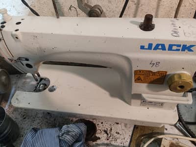 Steching and ourlack mashine Jack company