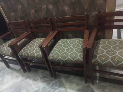 4 seater solid chair for sale