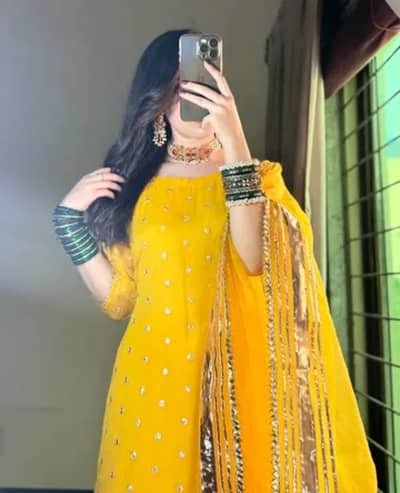 Yellow Mayun Dress