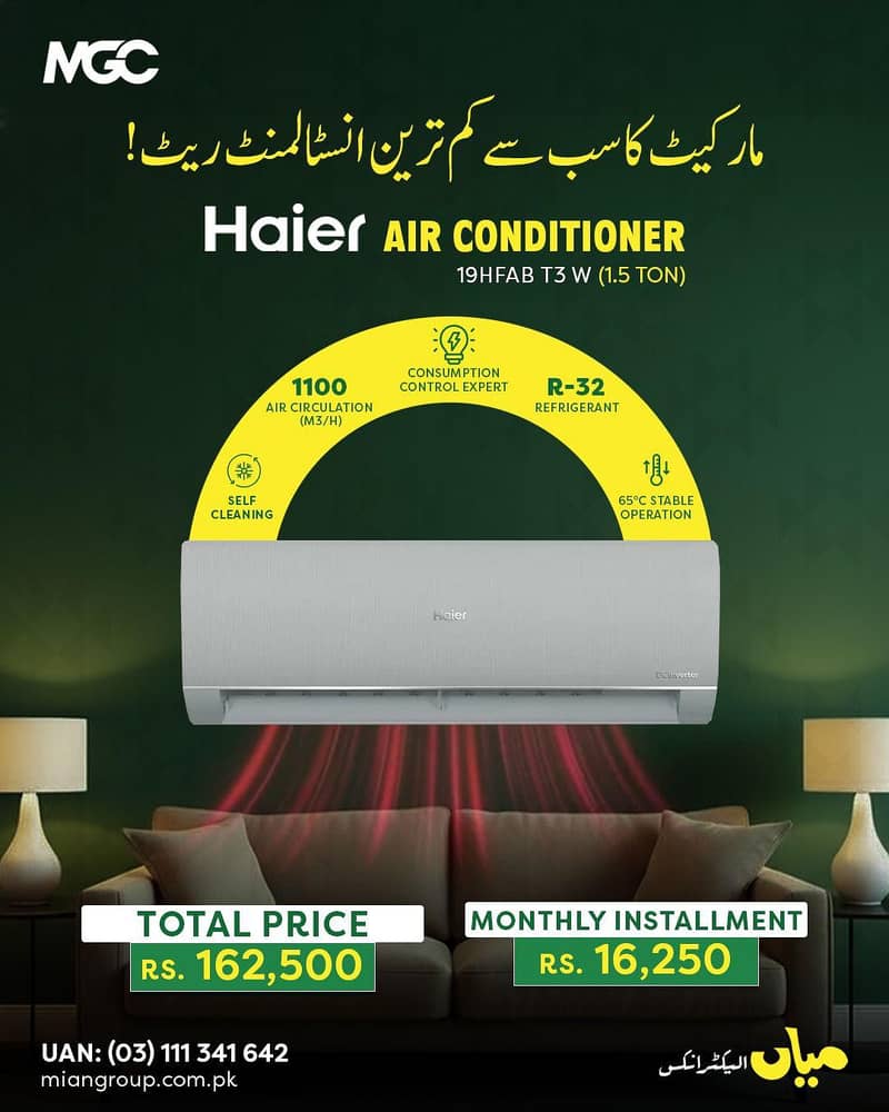 Haier  split A. C 0