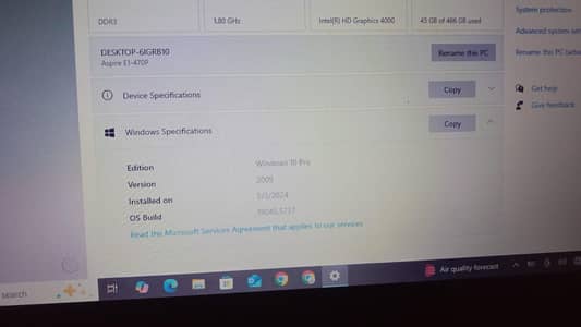 A(a)cer Laptop