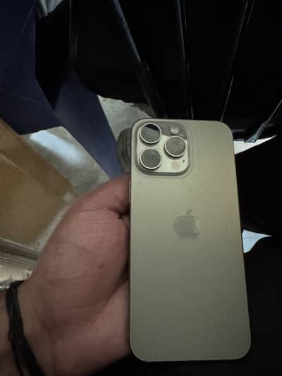 iPhone 15 pro max jv 256 with box