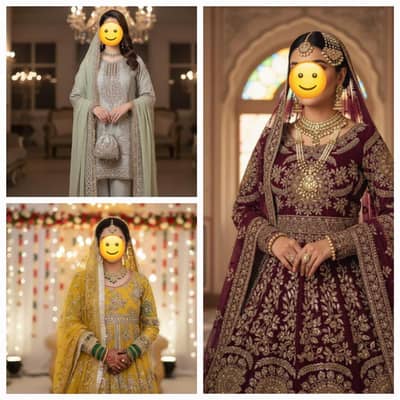 Bridal Dress | Wedding Dress | Walima Dress | Bridal Lehenga For Sale