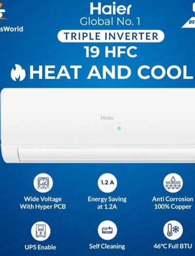 Haier HSU-19HFC (W) 1.5 Ton