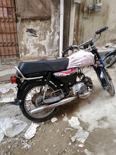 Honda CD model 2018 engine seld Sindh registry  exchange possible . 125