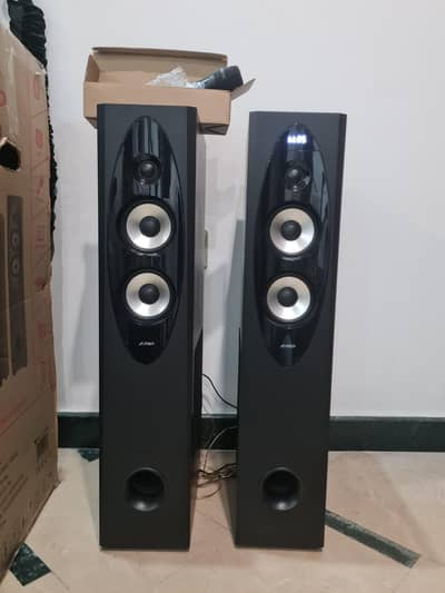F&D T60X Tower Speakers - 110W RMS - Crystal Clear Sound