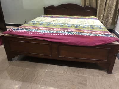 Double bed Solid Wood