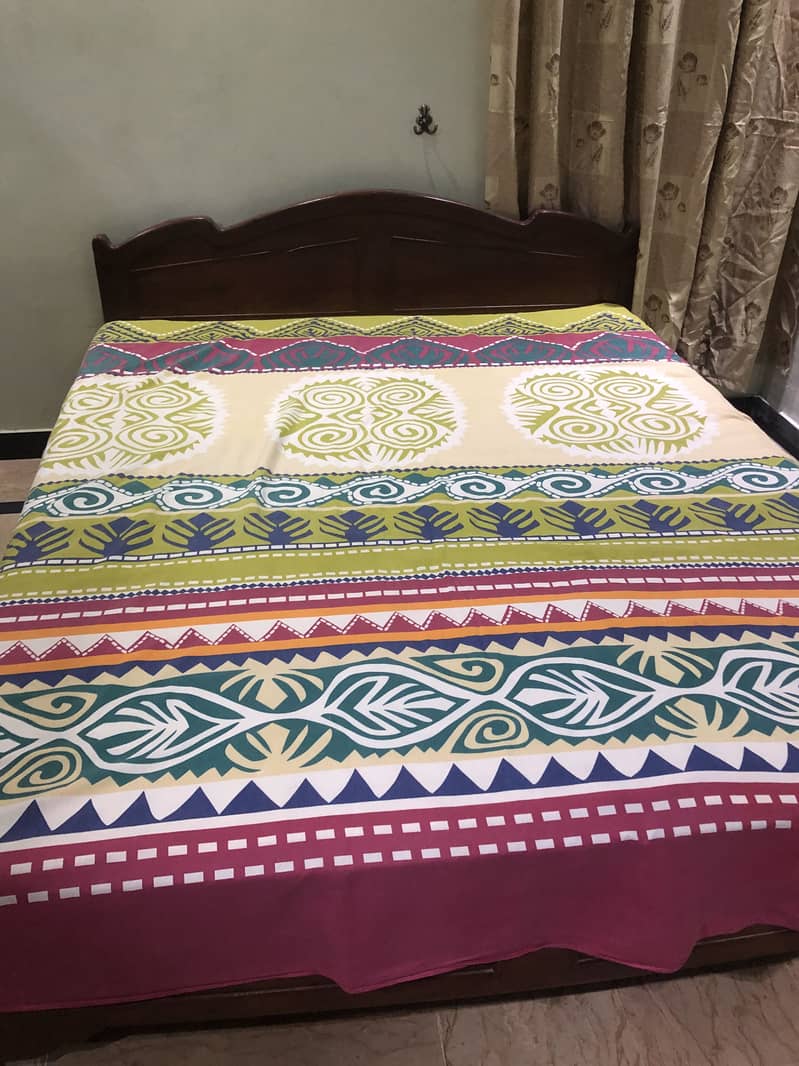 Double bed Solid Wood 1