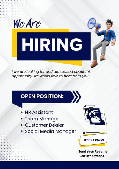 we are Hiring