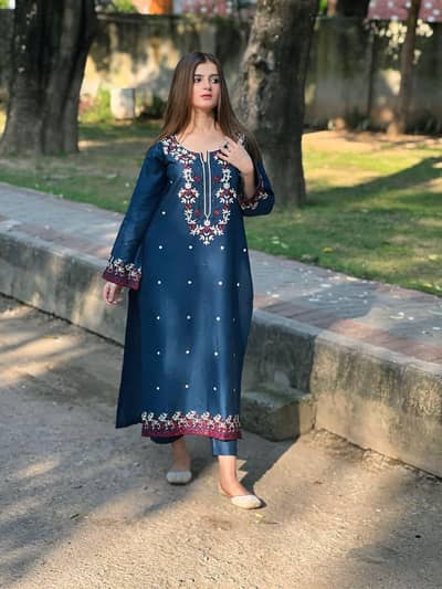heer Embroidery Girls Dress