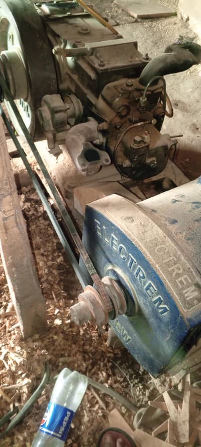 30 hp pitar engine with 10 kw denbo