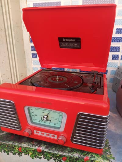 turntable records player