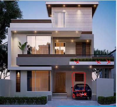 5.66 MARLA 60 FIT ROAD SOLID GRAY STRUCTURE HOUSE AVAILABLE FOR SALE