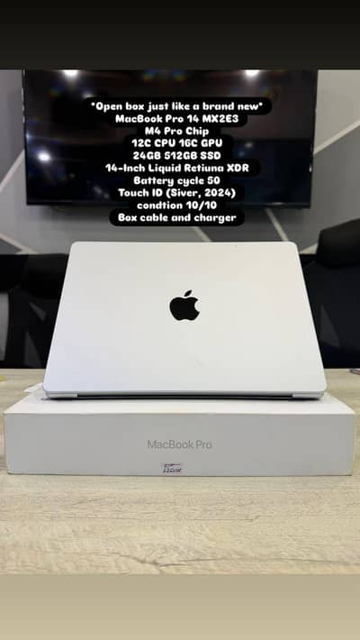 MacBook Pro 14-inch M4 Pro Chip