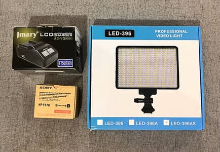 396 LED Professional Video camera Light